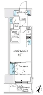 GLACIER神保町(グラシアジンボウチョウ)【8階】の間取り
