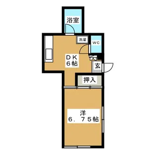 渡辺ビル【2階】の間取り