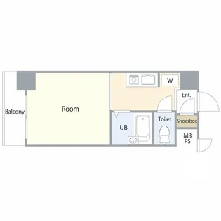 菱和パレス南品川【3階】の間取り