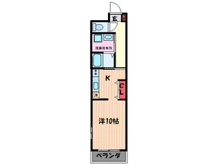 オ-ク六条【2階】の間取り