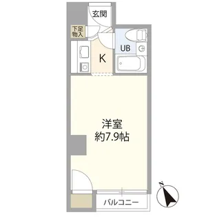 シャルマン築地明石町(0005863)【2階】の間取り