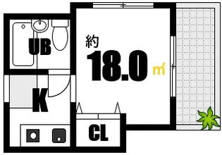ビッグマム【4階】の間取り