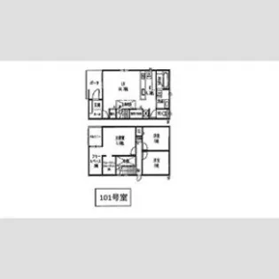 forest base【1階】の間取り
