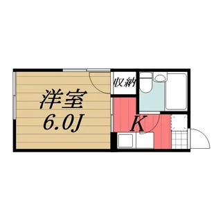 S.Eアパートメント【2階】の間取り