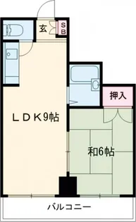 エグゼ渕江【2階】の間取り