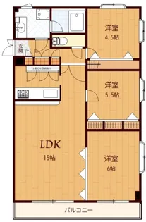 レ・シルフィード【3階】の間取り