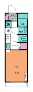 ND郡山【3階】の間取り