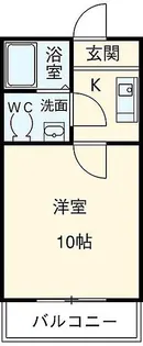 アレグレ相模原【3階】の間取り