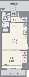 コルディエラ【5階】の間取り