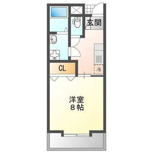 フォーシーズン青葉【2階】の間取り