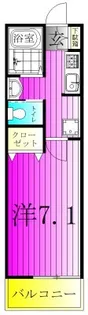 エイティコモンズ岩瀬【3階】の間取り