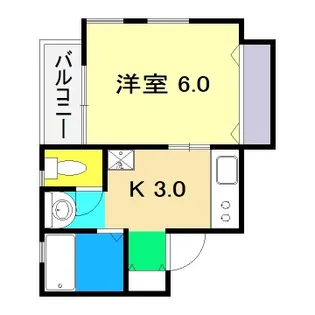 ネオクレメント【5階】の間取り