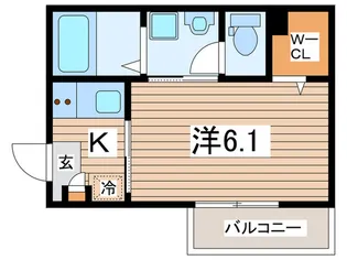 シャングリ・ラ【1階】の間取り