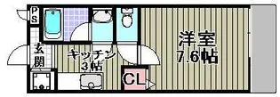 フィオーレ桑原【2階】の間取り