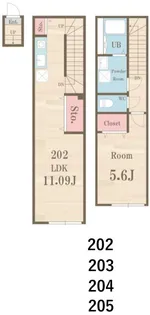 プライムガーデン池上WESTの間取り