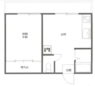 エンビロンス所沢【2階】の間取り