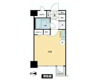 ライオンズマンション青葉通第二【7階】の間取り