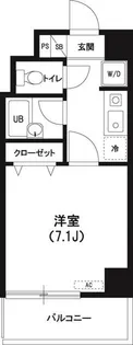 ヴィラクリヤマ【3階】の間取り