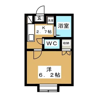 ディアロック【1階】の間取り