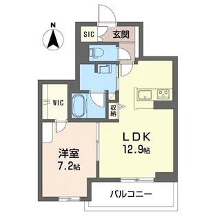 ガーデン鵠(クグイ)【2階】の間取り