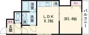 OHANA【2階】の間取り