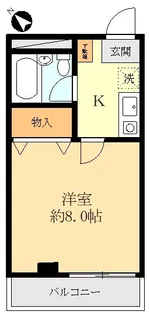 第38まさひろ商事ビル【5階】の間取り