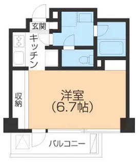千住四丁目マンシオン【3階】の間取り