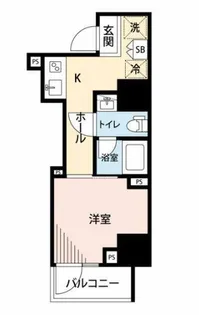 プレール・ドゥーク戸越銀座通り【3階】の間取り