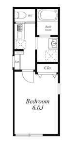 CASA CALMA東新宿【1階】の間取り