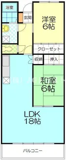 グリーンヒル【1階】の間取り
