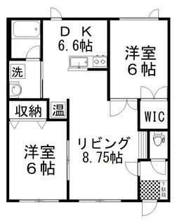 LigareIII【2階】の間取り