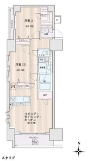 エスティメゾン錦糸町II【7階】の間取り
