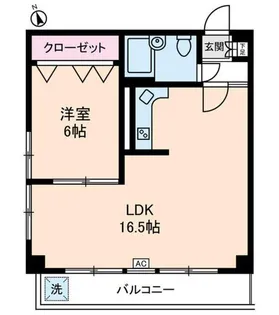 美野マンション【2階】の間取り