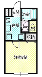 グランコートNII【1階】の間取り