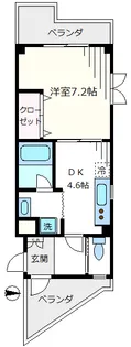 KSコート【2階】の間取り