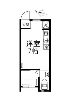フォレスト2【1階】の間取り