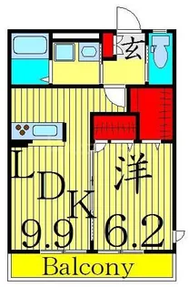 Bonheur1【1階】の間取り