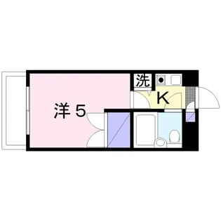 フレンディー桜ヶ丘【4階】の間取り
