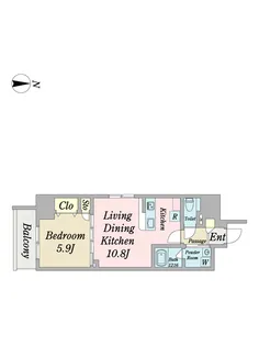 Villa Stellaparc【3階】の間取り