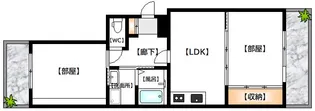 田中第1ビル【4階】の間取り