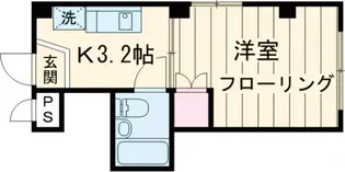 メゾンブロー【2階】の間取り