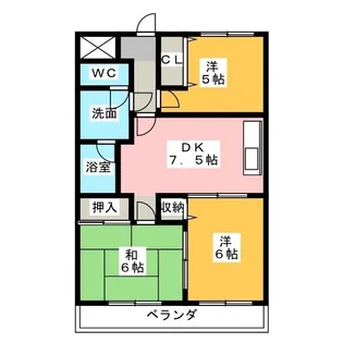 SCライムライト【3階】の間取り