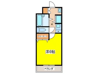 ルミエールまなびの【4階】の間取り