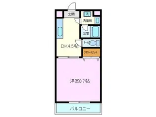 ヴィラージュ【3階】の間取り