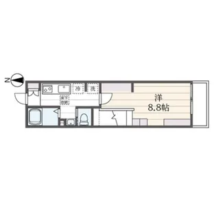 エスペランサ南大沢II【1階】の間取り