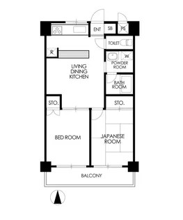 M Heights TakanodaiII【4階】の間取り