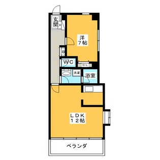 高雅ホームズ学芸大【4階】の間取り