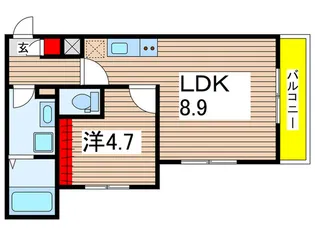 タウンハウス日吉T【2階】の間取り