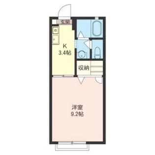 メゾン かえで【2階】の間取り