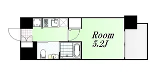 エスリード新大阪SOUTH【2階】の間取り